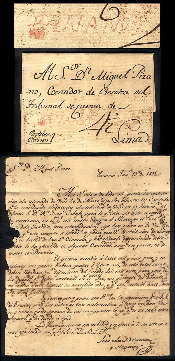 1811 Colonial Mail